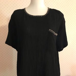 🌹CHRISTINE PARKER Black Top